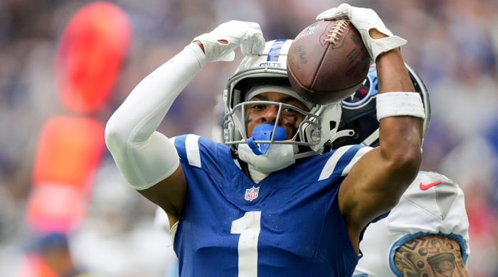 Indianapolis Colts wide receiver Josh Downs